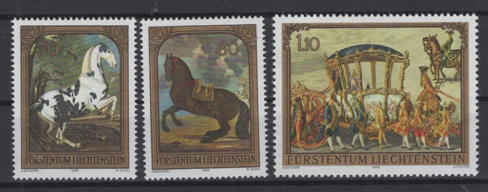 známky Lichtenštejnsko 1978 - Známky