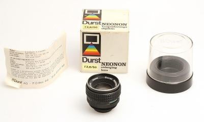 Zvětšovací objektiv DURST NEONON 50mm/2,8 (závit M39) 