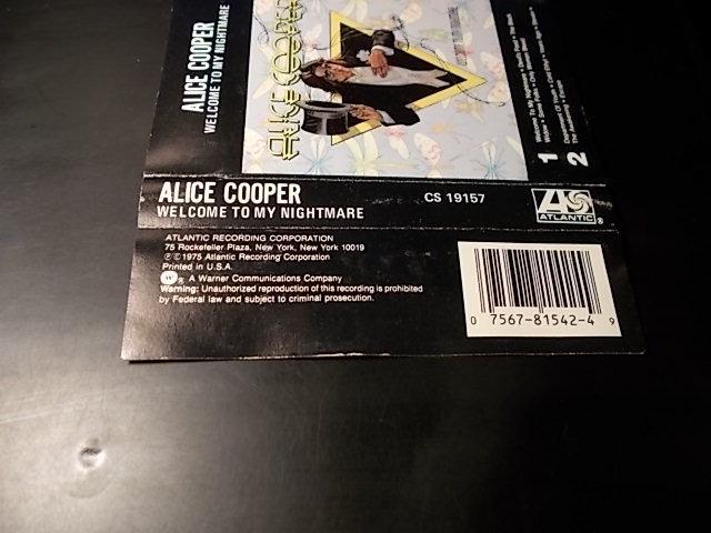 Alice Cooper  ............. IMPORT USA ! / MC originál kaseta - Hudební kazety