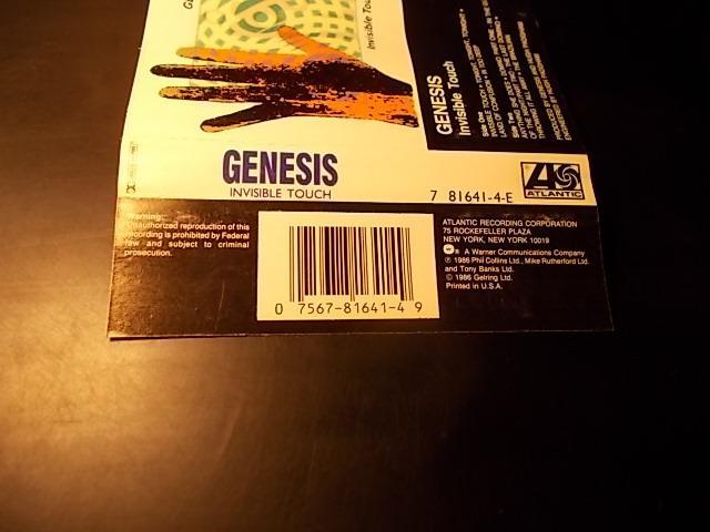 GENESIS ............. IMPORT USA ! / MC originál kaseta - Hudební kazety