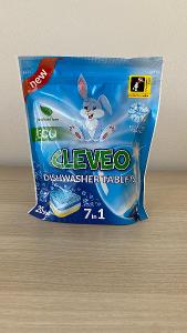 Cleveo EKO Mycí tablety do myčky 7 v 1, 20 ks