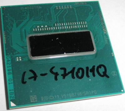 Intel Core i7-4710MQ, ZÁRUKA