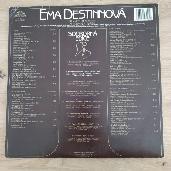 2 LP - Ema Destinnová – 2/ Německý Repertoár (+ příloha) - Hudba