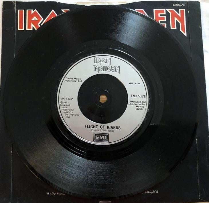 Iron Maiden – Flight Of Icarus /SP/ press. 1983 England
