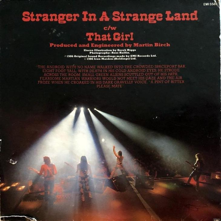 Iron Maiden – Stranger In A Strange Land /SP/ press. 1986 England  - LP / Vinylové desky