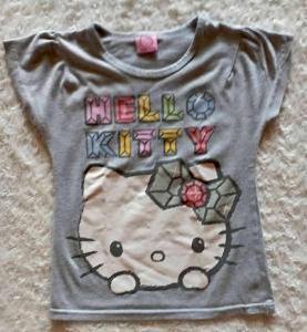 Hello Kitty Dívčí tričko vel.9-10 let   *Top stav