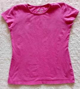 Y.F.K. Dívčí tričko sytě růžové vel.146/152
