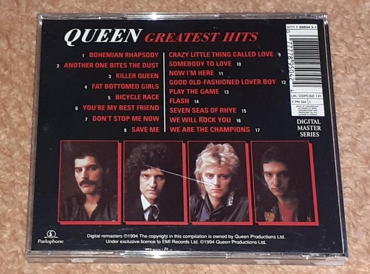 CD - Queen - Greatest Hits (Parlophone 1994)