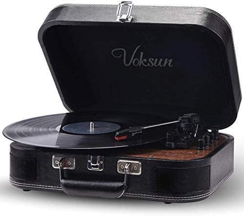 Gramofon, Vintage gramofon 3-rychlostní 33/45/78 RPM (NOVÉ)