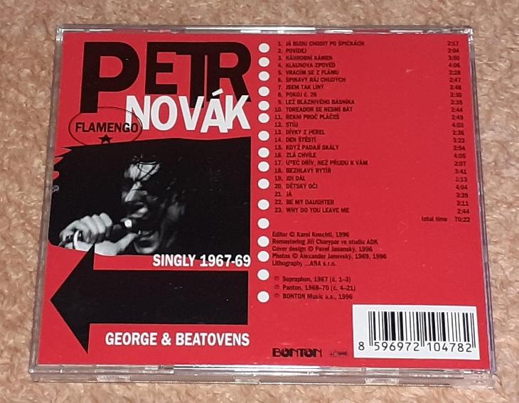 CD - Petr Novák - Náhrobní Kámen (Singly 1967-1969) (Bonton 1996)