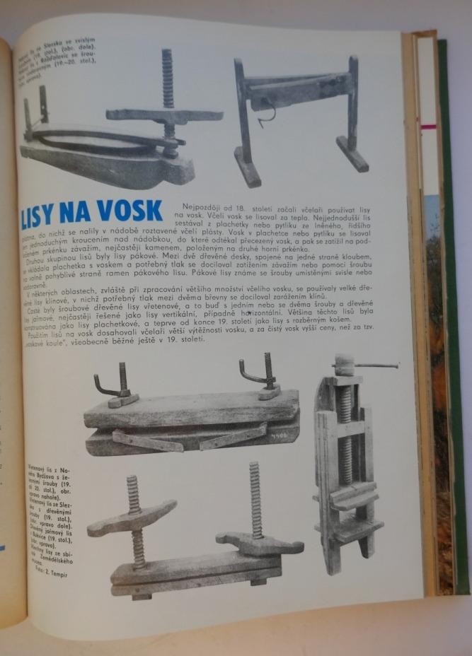 VČELAŘSTVÍ - 2 SVÁZANÉ ročníky - 1976 + 1977 !!! - Knihy