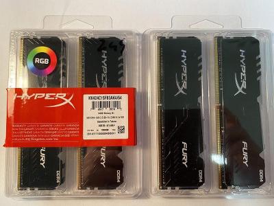 HYPERX Fury 64GB Kit - HX424C15FB3AK4/64 - DDR4 2400 CL15 288-Pin
