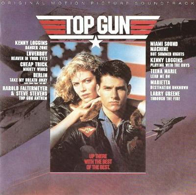 TOP GUN SOUNDTRACK CD ALBUM 1988.
