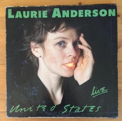 5 LP / LAURIE ANDERSON - UNITED STATES - LIVE
