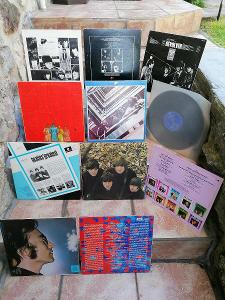 THE BEATLES 12 kusů LP (vinyl.) desek velka aukce!!!