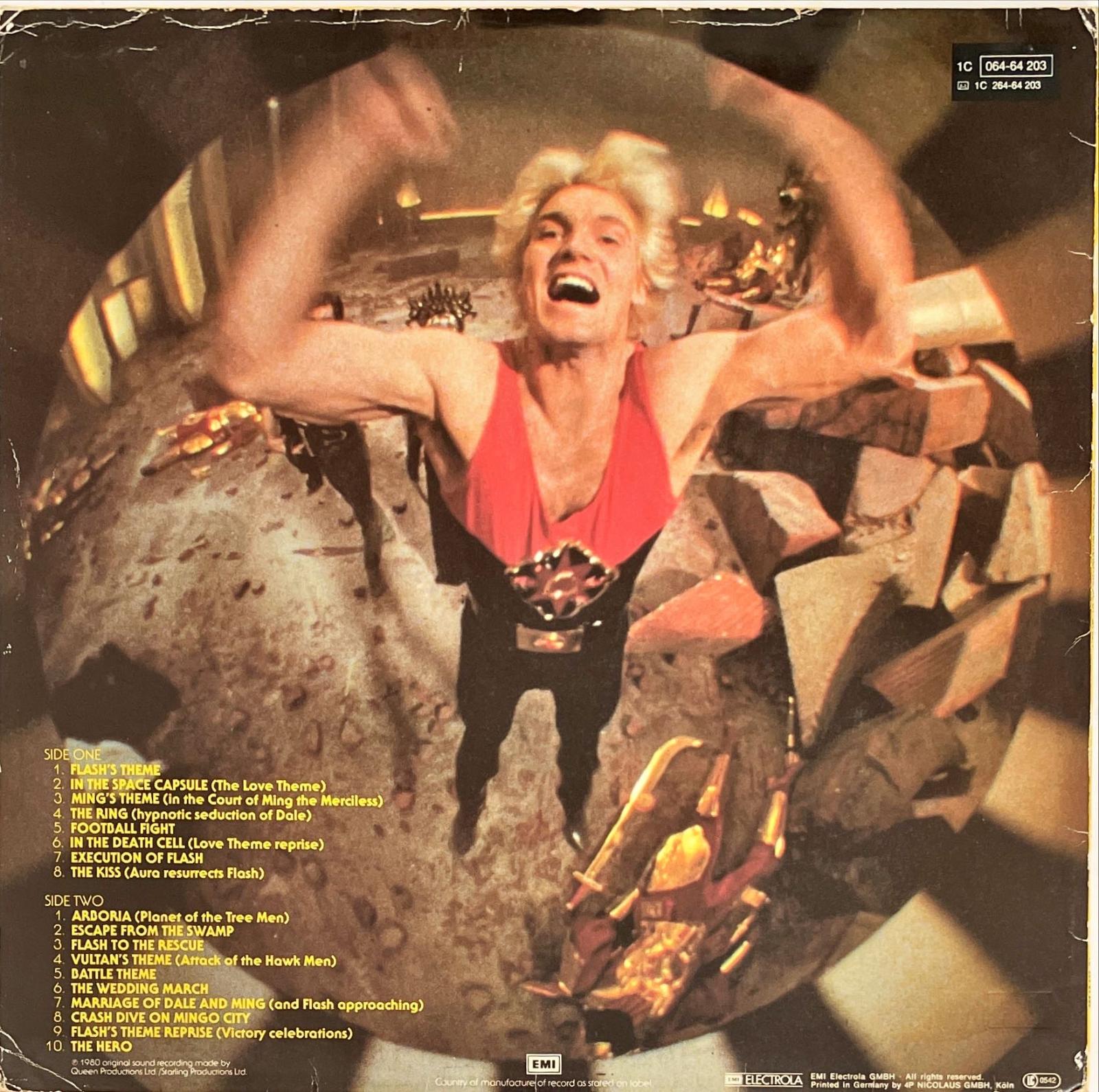LP Queen – Flash Gordon (Original Soundtrack Music), 1980, VG- - Hudba