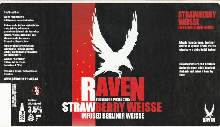 Plzen Raven - Pivní etikety