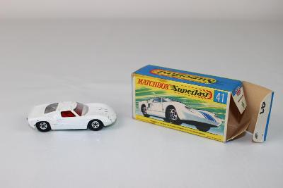 MATCHBOX SUPERFAST LESNEY PRODUCTS model - STARÝ ANGLIČÁK auto FORD GT