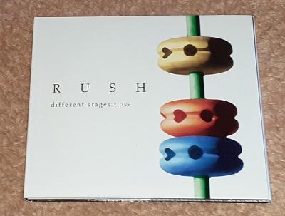 CD - Rush - Different Stages · Live (3xCD) (Atlantic 1998)