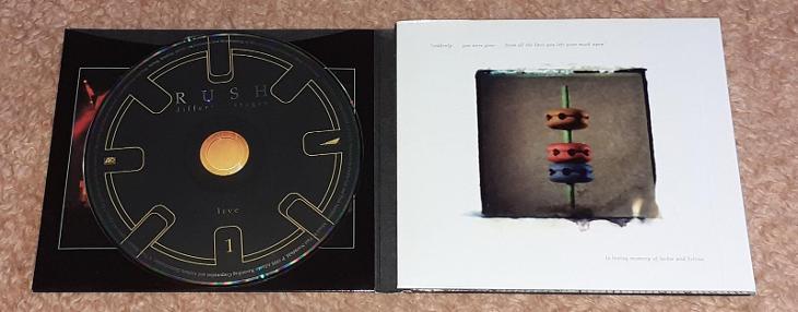 CD - Rush - Different Stages · Live (3xCD) (Atlantic 1998) - Hudba na CD