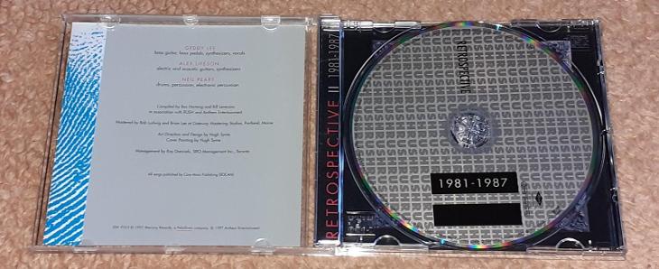 CD - Rush - Retrospective II 1981-1987 (Mercury 1997)