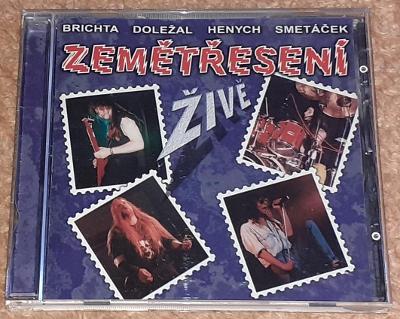CD - Zemětřesení - Živě (Brichta,Henych,Doležal,Smetáček) (2001)