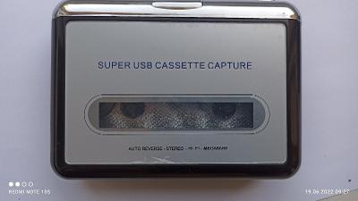 Walkman převadí do MP3 USB - Kazeta převod Cassette to MP3 Convert