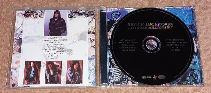 CD - Bruce Dickinson - Tattooed Millionaire (BMG Brasil 2004)
