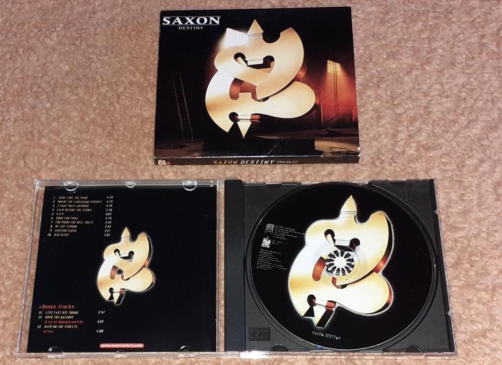 CD - Saxon - Destiny (Axe Killer Records 2001)