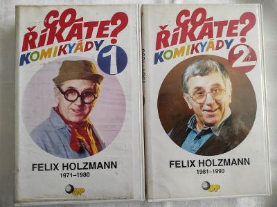 VHS Felix Holzmann Co říkáte? Komikyády 1+2