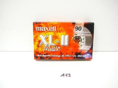 kazeta MAXELL XL II 90 - foto v textu ( A13 )