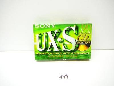 kazeta SONY UX-S II 90 - foto v textu ( A17 )