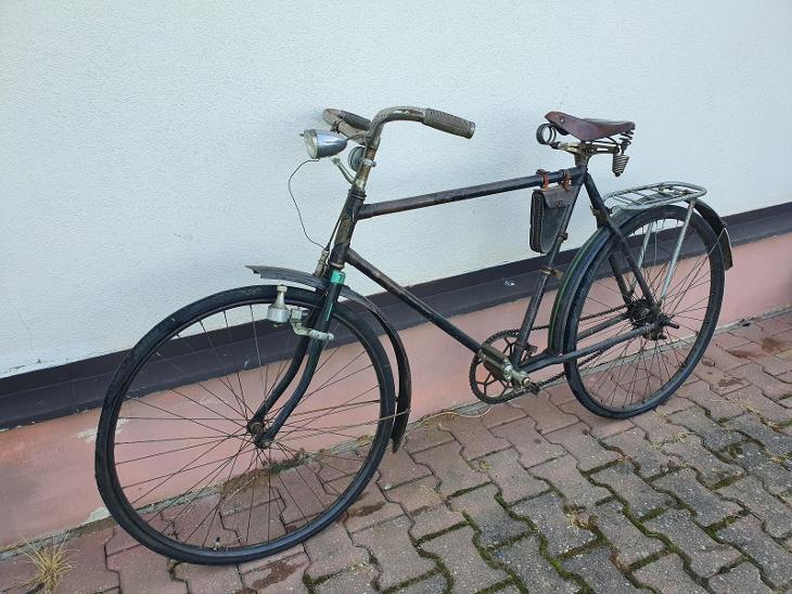 pánské jízdní kolo historické zn Aigle cycles předválečné bicykl sedlo