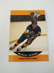 Pro Set 89-90 Marcel Dionne, career point leader #653