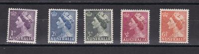 Austrália 1953 ** Alžbeta II komplet mi. 229-230 + 234-236