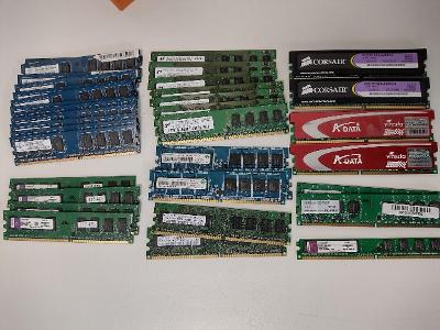 Operační paměti / RAM 1 GB DDR2 800MHz