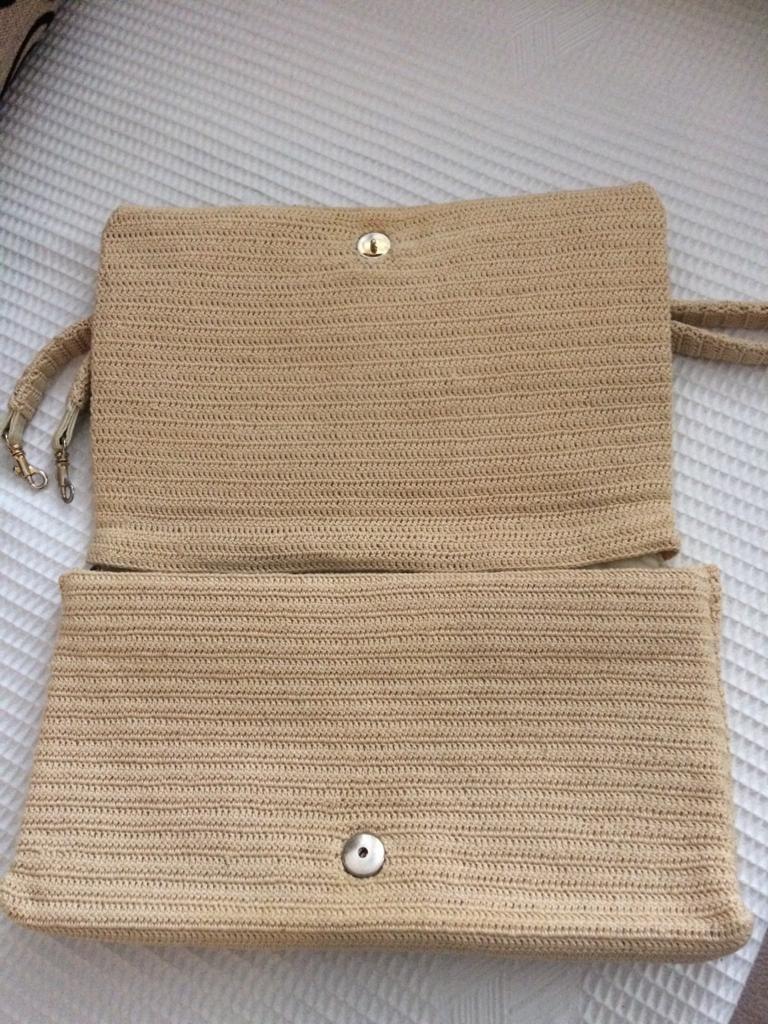 Ručne háčkovaná kabelka - listová kabelka aj na dlhé ucho - Dámske kabelky