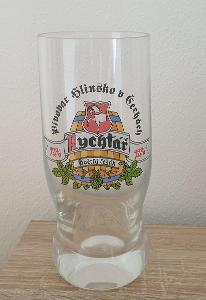 Stará pivní sklenice 0,3l pivovar Hlinsko Rychtář