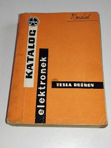 KATALOG ELEKTRONEK TESLA ROŽNOV 1964-65