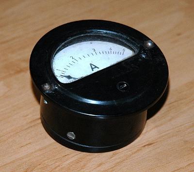 Metra ampérmetr typ EFi, 0-5 A