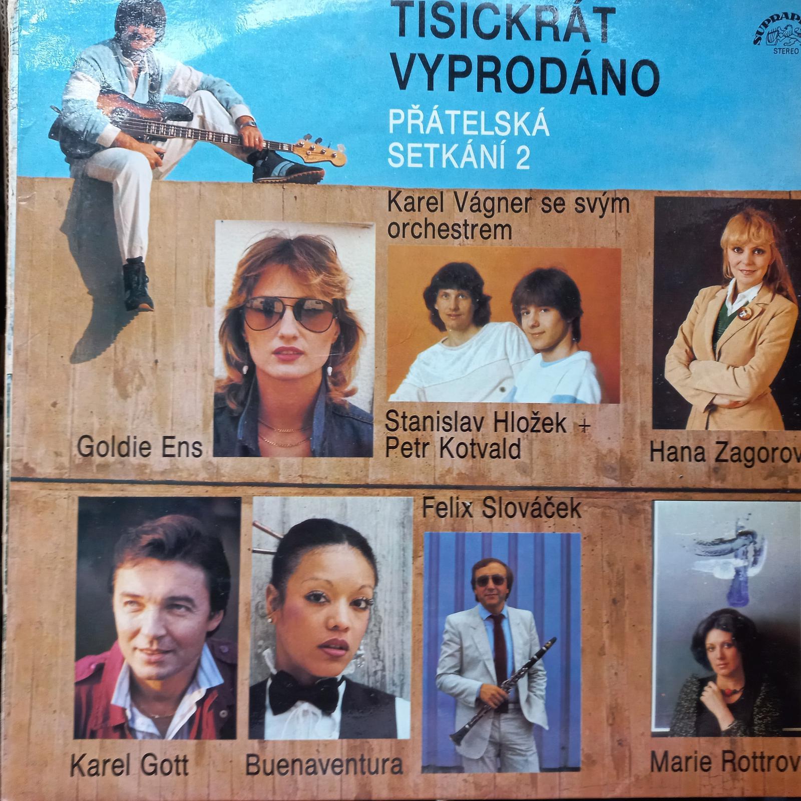 LP Karel Vágner - Tisíckrát vypredané /1983/ - Hudba