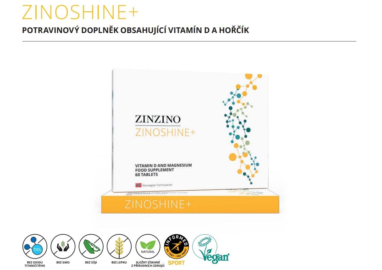 Zinzino zinoshine + vitamín D a horčík, aj pre Vegánov, patent. zmes - Lekáreň a zdravie