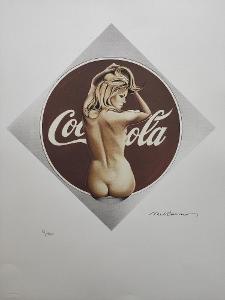 Mel Ramos - Coca Cola - Certifikát, Signováno, číslováno