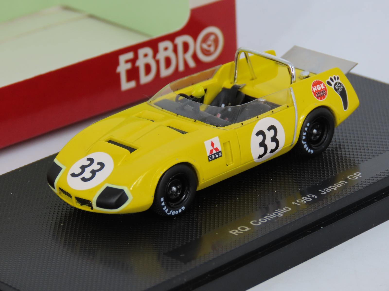 RQ Coniglio 1969 Japan GP EBBRO 1:43 RAC17 | Aukro