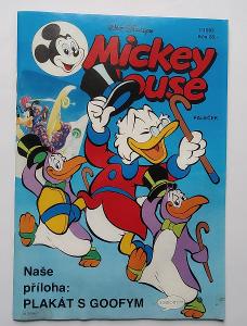 MICKEY MOUSE 1/1993 - včetně plakátu