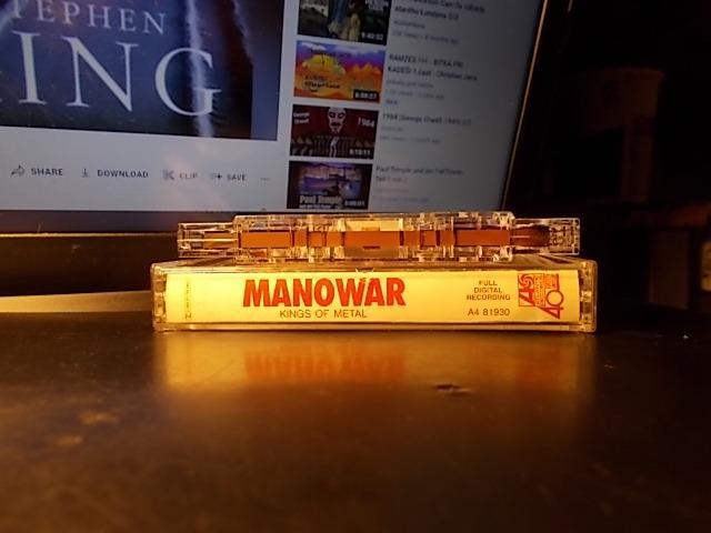 MANOWAR .......... IMPORT USA ! / MC originál kaseta