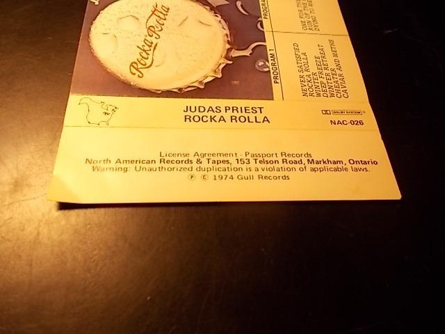 !!! 1974  první album JUDAS PRIEST !!! ...... IMPORT USA ! / MC orig. 