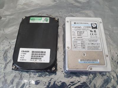 2 Pevné disky do Starých PC pro sběratele atd 