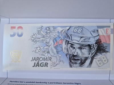 Jágr 50 bankovka - série B01 - 426