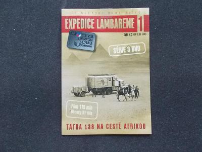 DVD Film originál Expedice Lambarene Afrika Tatra 138 cestopis